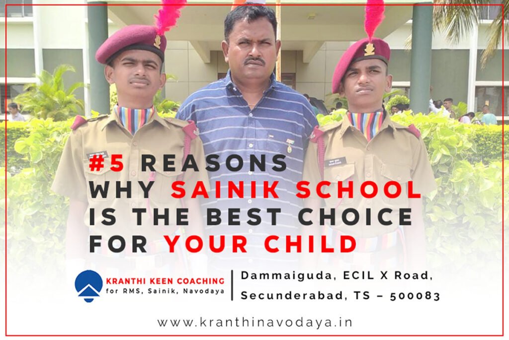 Reasons Why Sainik School is the Best Choice for Your Child